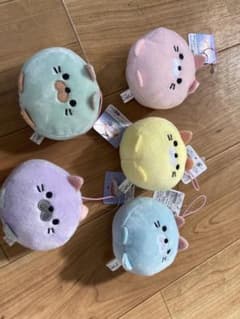 ごろねこサミットぬいぐるみキーホルダー組み合わせ自由5個セットのサムネイル