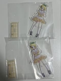キャラ福くじ　鏡音リン アクリルスタンド 2個セットのサムネイル
