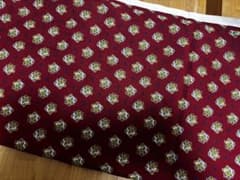 ハンドメイド用生地 小花柄 ボルドー系のサムネイル