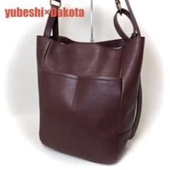 ☆極美品☆ 完売品 ゆべし ダコタ コラボ ガトー ショルダーバッグ チョコ m85641692348_1.jpg?1768914322
