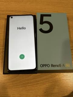 OPPO Reno5 A(eSIM) アイスブルー　128GBのサムネイル