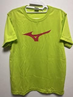 Mizuno 蛍光イエロー 半袖Tシャツ