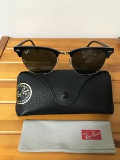 RayBan レイバン クラブマスター サングラス　ブラック×ゴールドのサムネイル