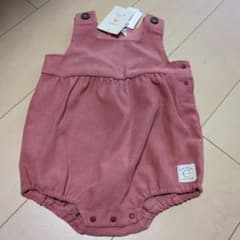 新品 ロンパース 80cm ピンク　秋用のサムネイル