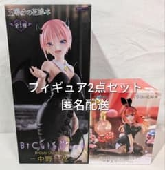 未開封】 五等分の花嫁 中野一花 中野五月 フィギュア 2点セット 匿名