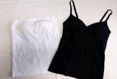 ユニクロ　M&Lサイズブラトップセット　エアリズム　美品のサムネイル