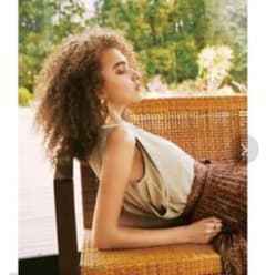 専用　　　Mila Owen⭐︎インナードッキングタンクトップ　ベージュ  カーキのサムネイル