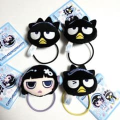 ano×バッドばつ丸 マスコット付ヘアゴム 4点セット