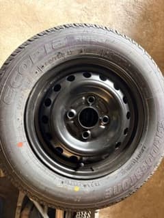 ホンダエヌバン 新車取外し ブリヂストン145/80R12 タイヤホイール2本
