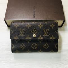 LOUIS VUITTON モノグラム エテュイ パピエ 三つ折り 財布