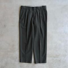 00s SLATESスレイツ ツータックスラックス　シルバーグレー W34L30 00s SLATESスレイツ ツータックスラックス カーキグレーW35 L30 - メルカリ