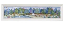 なかのまりの　絵画　アート　風景　とある森の奥から　馬 なかのまりの 絵画 アート 風景 とある森の奥から 馬 - メルカリ