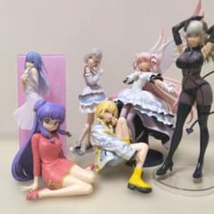 Banpresto Bishoujo Figure Set Madoka Magica Shampoo Gakuen Masu