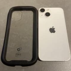 거의 미품 iPhone 13mini 배터리 100% iFace와 필름 부속