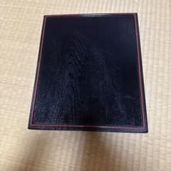 Thumbnail of 漆器風二段重箱仕切り付き 脂製お弁当 箱和食器