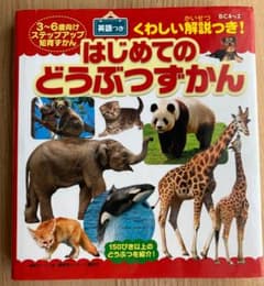 はじめてのどうぶつずかん 英語つき 3〜6歳向け 講談社のサムネイル