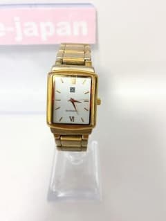 GIVENCHY ジバンシーユニセックス 腕時計 ゴールド クォーツ 稼働品