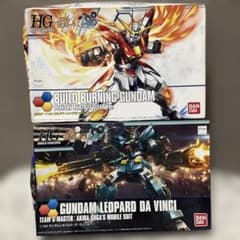 HGBF 1/144 ビルドバーニングガンダム ガンダムレオパルド・ダ・ヴィンチ HGBF 1/144 ビルドバーニングガンダム ガンダムレオパルド・ダ