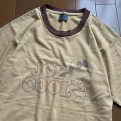 パキスタン製スヌーピーJOE COOL茶リンガーTシャツSMトリムT古着メンズのサムネイル