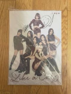 ［直筆サイン入り］ AOA Like a Cat クリアファイルのサムネイル
