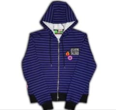 fti fuckthisindustry 2008 ボーダーダブルジップパーカー - メルカリ