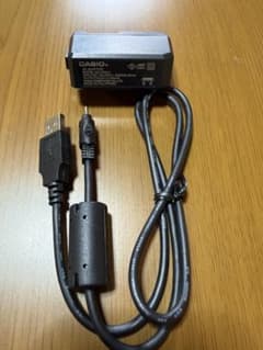 [Casio Genuine] USB Cable & AC Adapter Charger for Digital Cameras