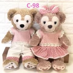 発送は4日以降】C-98 ダッフィー シェリーメイ ハンドメイド