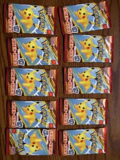 ポケモンカードゲーム ピカチュウパック 10個セットのサムネイル