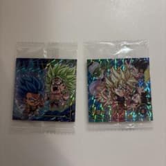 ドラゴンボール 超戦士シールウエハース超 孫悟空 ゴジータ ブロリーのサムネイル