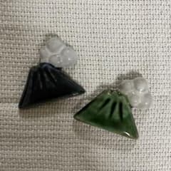 【お値下げしました】桜島箸置き2個セットのサムネイル