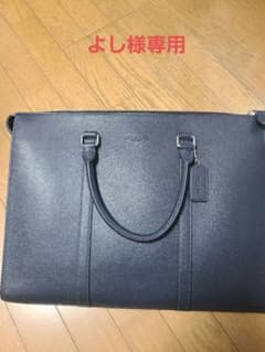COACH　コーチ　メンズ　ビジネスバック　美品のサムネイル