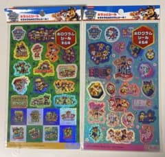 パウ・パトロール キラッとシール 2枚セットのサムネイル