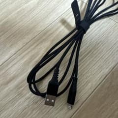 Lightningケーブル USB-A 黒のサムネイル