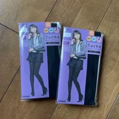 GUNZE Tuche BIZ STYLE 60デニール タイツ 2足のサムネイル