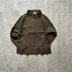 vintage 하이넥 스웨터 놈 코어 라글란 캐주얼 깨끗한