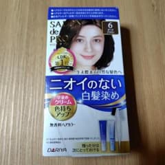 サロン ド プロ 無香料ヘアカラー 早染めクリーム(白髪用) 6 ダークブラウンのサムネイル