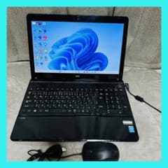 S238 NECノートパソコンSSDサクサク動く Windows11オフィス付き - メルカリ