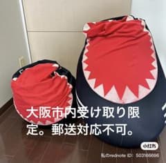 サメデザインクッションセット 大小2個のサムネイル