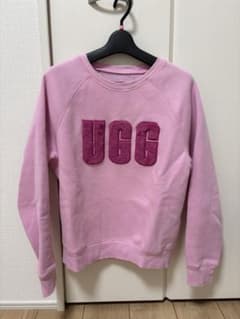 お値下げ中　UGG ロゴスウェット ピンク　XSサイズ♡のサムネイル