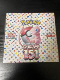 【シュリンク付きBOX】ポケモンカード151のサムネイル