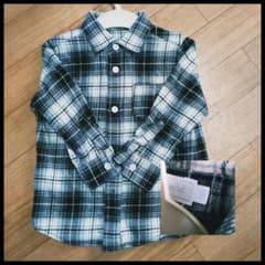チェックシャツ 90のサムネイル