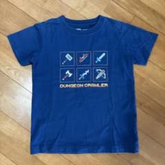 UNIQLO マイクラ　半袖Tシャツ　ネイビー　130のサムネイル
