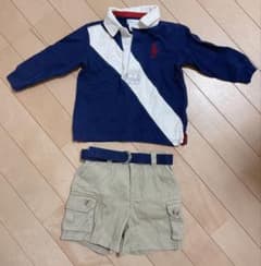 Ralph Lauren ポロシャツとチノパンツセットのサムネイル