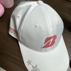 本日限定価格！BRIDGESTONE GOLF レディース キャップ ホワイトのサムネイル