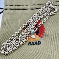 美品 SAAD 甲丸チェーン 5.4mm幅 45センチ - メルカリ