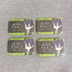 [4 점 세트] 트위스트 마레우스 스퀘어 캔 배지 남코 한정 디아소무니아