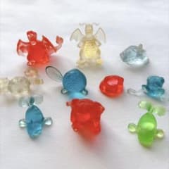 ポケモン　ミニフィギュア　クリア　10体