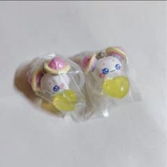 푸치큐아 메지루시 액세서리 푹신푹신 가챠 가챠 2점
