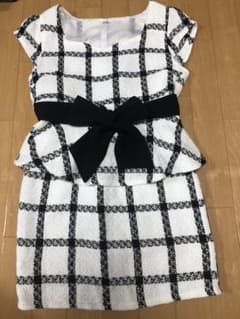 ペプラムリボンセットワンピース❤️のサムネイル