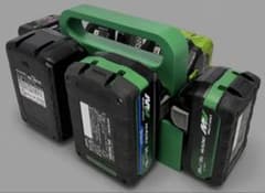 HiKOKI マルチボルト バッテリーホルダー 6連 持ち手付き 収納 キャリーのサムネイル